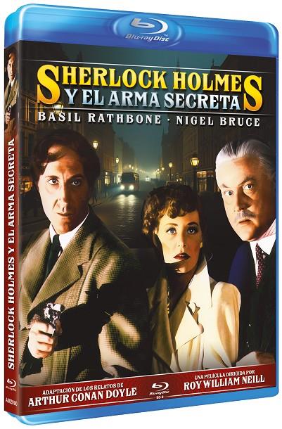 Sherlock Holmes y el arma secreta (Sherlock Holmes and the Secret Weapon) - Blu-Ray R (Bd-R) | 7427254483398 | Roy William Neill