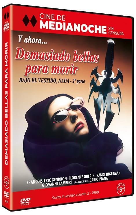 Demasiado bellas para morir (Sotto il vestito niente 2) -Cine de medianoche- - DVD | 8436558203563 | Dario Piana