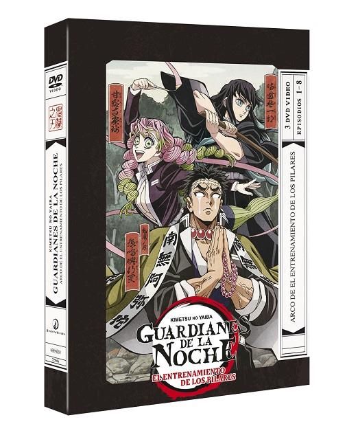 Guardianes de la Noche: Kimetsu No Yaiba Temporada 4. Arco del rumbo al entrenamiento de los Pilares. Episodios 1 a 8. - DVD | 8424365729468 | Haruo Sotozaki