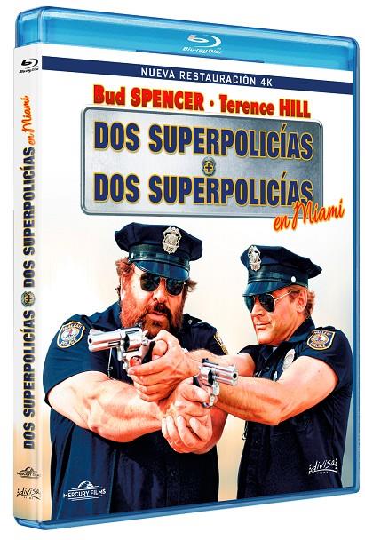 Dos SuperPolicías + Dos SuperPolicías en Miami - Blu-Ray | 8421394420304 | Enzo Barboni, Bruno Corbucci