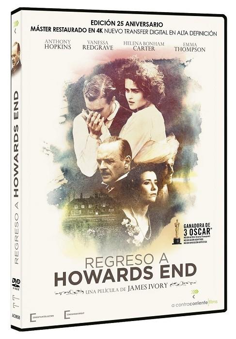 Regreso A Howards End  (Ed. 25 Aniversario Máster Restaurado) - DVD | 8436535546560 | James Ivory