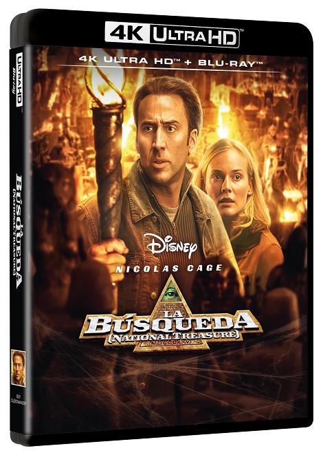 La Búsqueda (National Treasure) - 4K + Blu-Ray | 8421394803909 | Jon Turteltaub