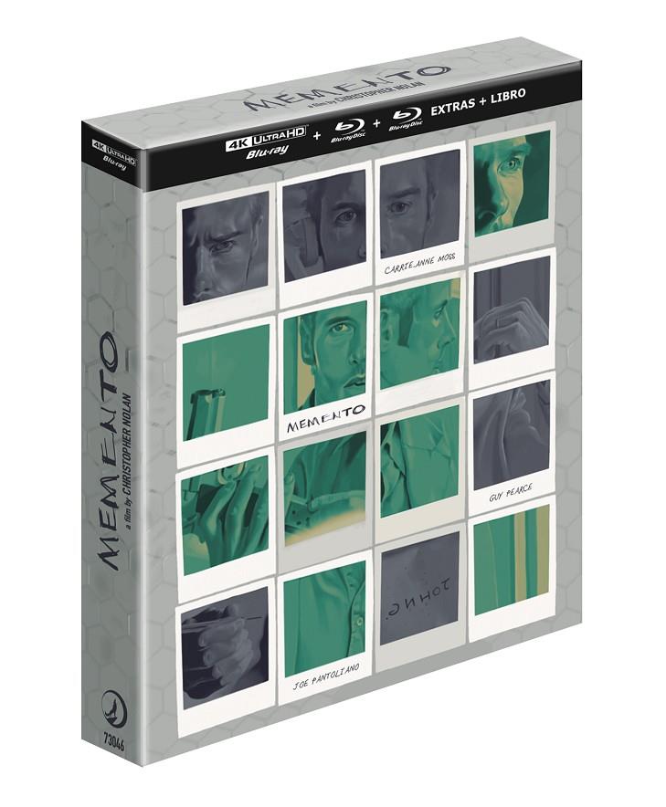 Memento (Edición coleccionista) - 4K + Blu-Ray | 8424365730464 | Christopher Nolan