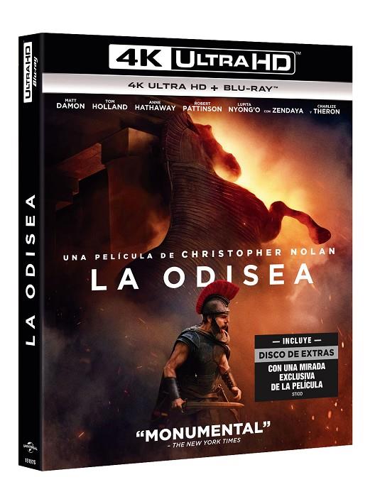 La Odisea (The Odyssey) (+ Blu-Ray Extras) - 4K + Blu-Ray | 8414533151979 | Christopher Nolan