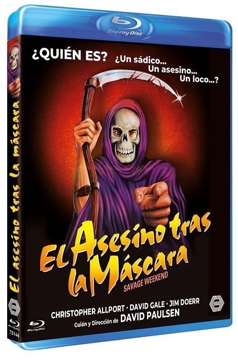 El Asesino Tras La Máscara - Blu-Ray | 8435479601441 | David Paulsen
