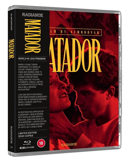 Matador (Limited Edition) - Blu-Ray | 5060974683451 | Pedro Almodóvar