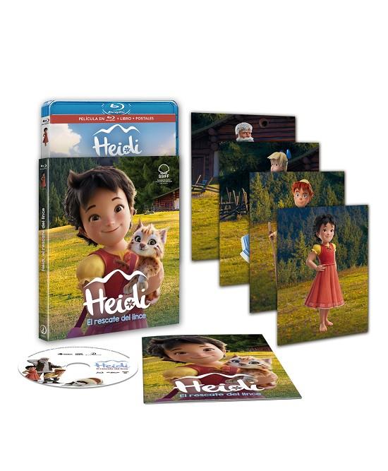 Heidi, El rescate del lince - Blu-Ray | 8424365730761 | Toby Schwarz, Aizea Roca Berridi