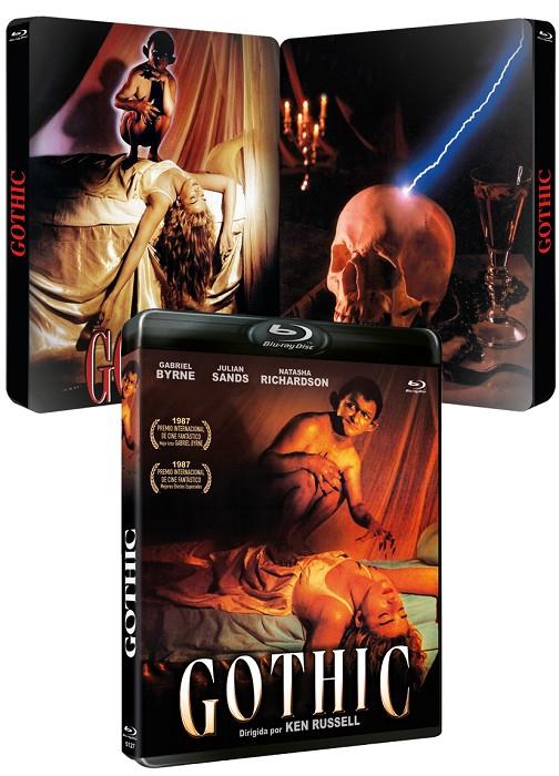 Gothic + Steelbook - Blu-Ray | 8436558200289 | Ken Russell