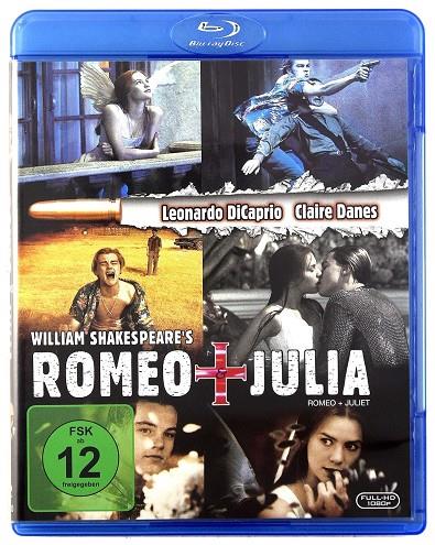 Romeo + Julieta de William Shakespeare - Blu-Ray | 8421394901643 | Baz Luhrmann