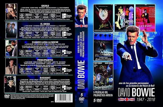 David Bowie (Gigolo, El ansia, Cuando llega la noche, Principiantes, Basquiat) - DVD | 8436558196780
