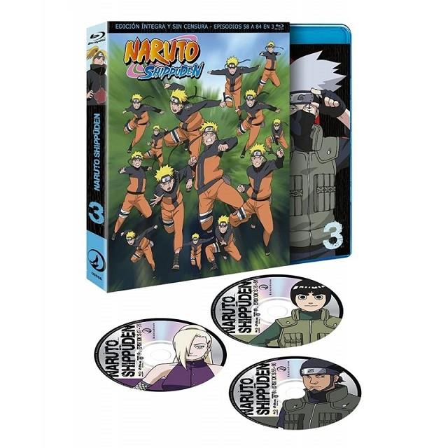 Naruto Shippuden Box 3 - Blu-Ray | 8424365723787