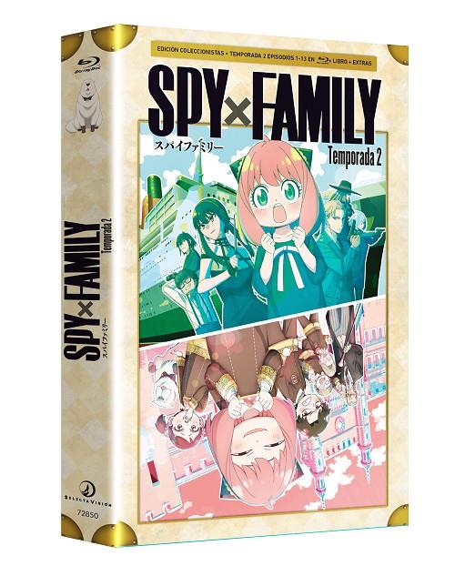 Spy Family Temporada 2 episodios 1 a 12 Blu-ray Coleccionista A4 - Blu-Ray | 8424365729154 | Kazuhiro Furuhashi, Takahiro Harada