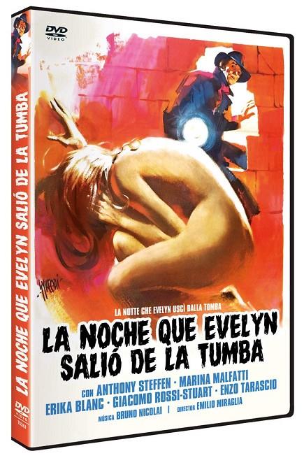 La Noche Que Evelyn Salió De La Tumba - DVD | 8435479602639 | Emilio Miraglia