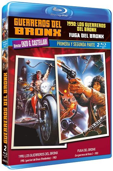 1990 Los guerreros del bronx+fuga del bronx - Blu-Ray R (Bd-R) | 7427254481233 | Enzo G. Castellari