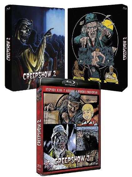 Creepshow II (Steelbook+Blu-ray) - Blu-Ray | 8436558203150 | Michael Gornick
