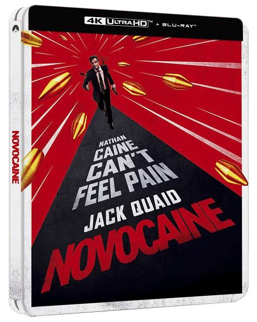 Novocaine (+ Blu-Ray) Ed. Steelbook - 4K UHD | 8421394102019 | Dan Berk, Robert Olsen