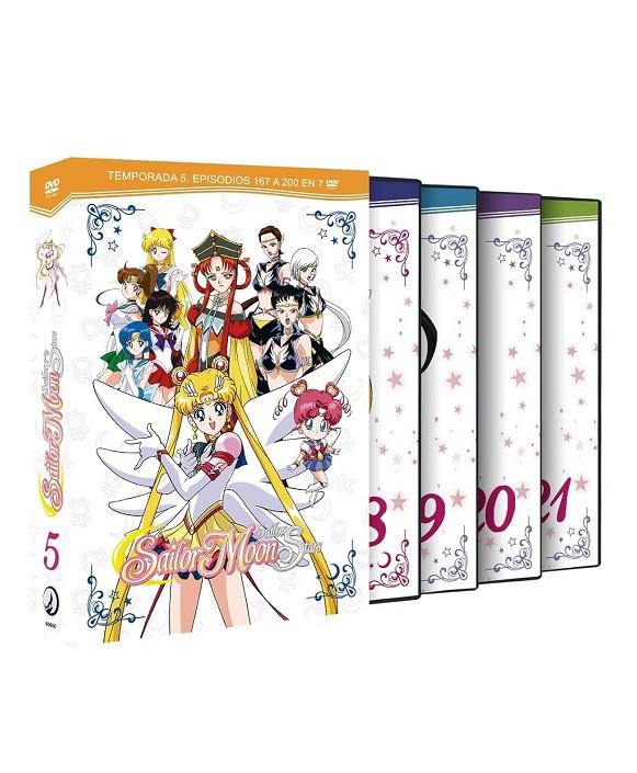 Sailor Moon Sailor Stars Temporada 5 - DVD | 8424365729406 | Jinichi Sato