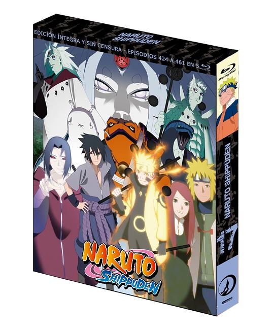 Naruto Shippuden Box 17 424 a 461 (38 episodios) - Blu-Ray | 8424365729079