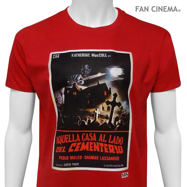 Aquella casa al lado del cementerio M - Camiseta | 8429987403970