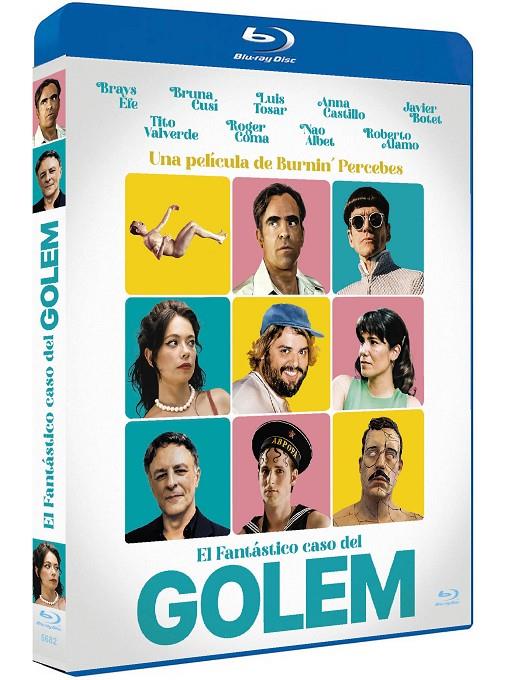 El fantástico caso del golem - Blu-Ray | 8436558205826 | Nando Martínez, Juan González, Burnin' Percebes