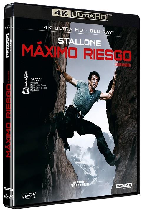 Máximo Riesgo (Cliffhanger) (+ Blu-ray) - 4K UHD | 8421394301344 | Renny Harlin