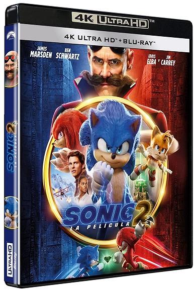 Sonic 2: La Película (Steelbook + Blu-ray) - 4K UHD | 8421394100862 | Jeff Fowler
