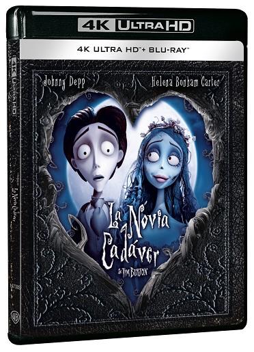 La Novia Cadáver (+ Blu-Ray) - 4K UHD | 8414533147385 | Tim Burton, Mike Johnson