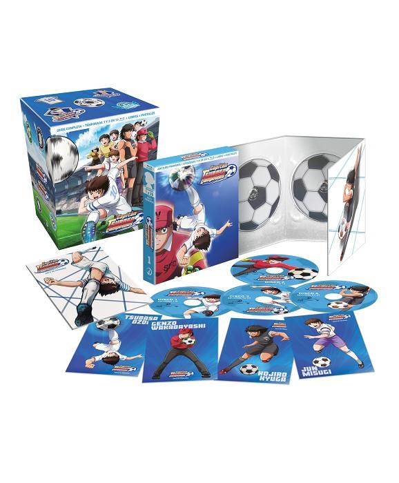 Capitán Tsubasa. Campeones. Temporada 1: Arco de primaria (Episodios del 1 al 28) - Blu-Ray | 8424365731720 | Atsuhiro Tomioka. Manga: Yoichi Takahashi