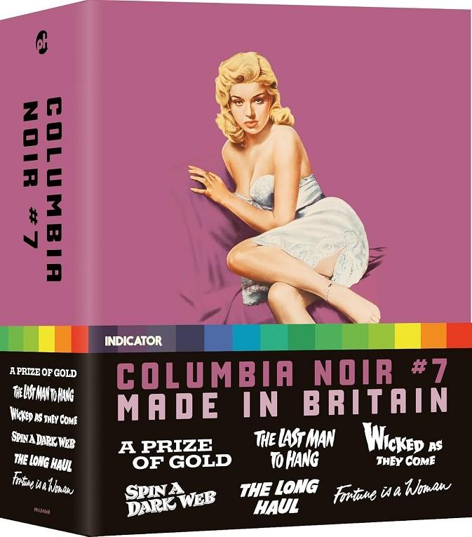Columbia Noir Volume 7 . Made In Britain (Limited Edition) (VOSI) - Blu-Ray | 5060697923827 | Mark Robson, Terence Fisher, Ken Hughes, Vernon Sewell, Sidney Gilliat