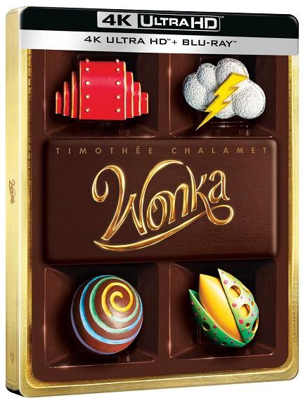 Wonka (+ Blu-Ray) Ed. Steelbook - 4K UHD | 8414533140478 | Paul King