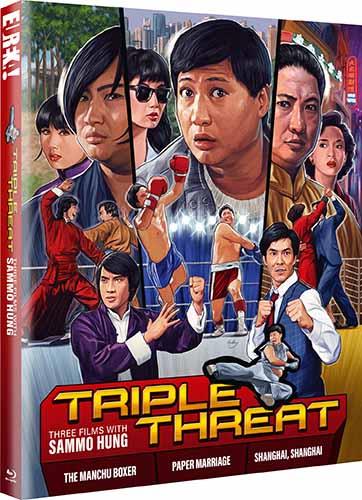 Triple Threat: Three Films With Sammo Hung (Limited Edition) (VOSI) - Blu-Ray | 5060000706086 | Wu Ma, Alfred Cheung, Teddy Robin