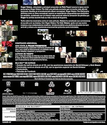 Roger Waters The Wall (Bd+Bd Extras) - Blu-Ray | 8414533126021 | Sean Evans y Roger Waters