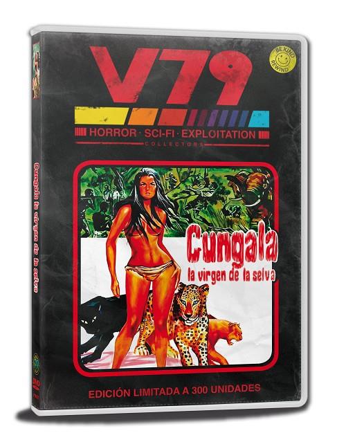 Gungala: La virgen de la selva (Videoclub 79) - DVD | 8429987407220 | Romano Ferrara