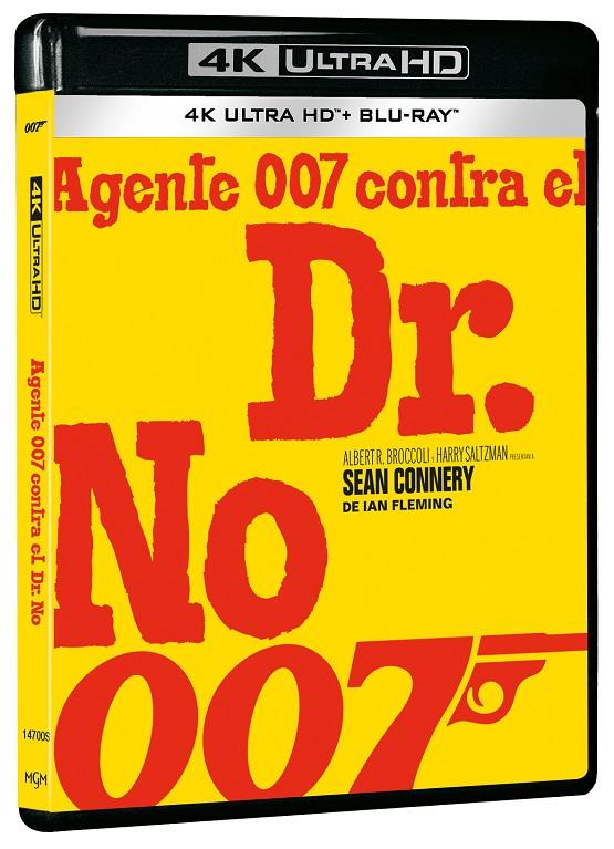 007 Agente 007 Contra El Dr. No (+ Blu-Ray) - 4K UHD | 8414533147002 | Terence Young