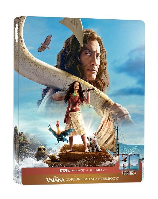 Vaiana (2026) (Ed. Steelbook) - 4K + Blu-Ray | 8421394803824 | Thomas Kail