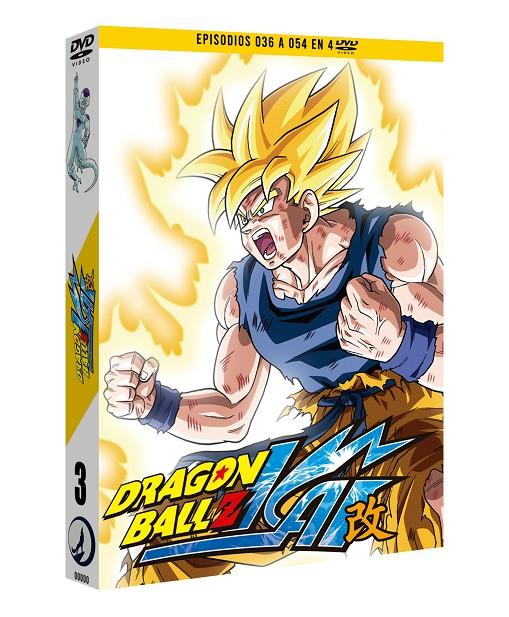 Dragon Ball Z Kai Box 3 Episodios 36 a 54 - DVD | 8424365729031 | Akira Toriyama