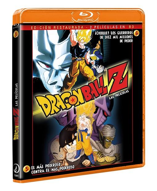DRAGON BALL Z LAS PELÍCULAS VOL.3, películas 5 y 6 (2025) - Blu-Ray | 8424365728911 | Akira Toriyama