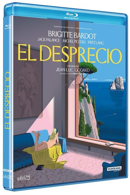 El Desprecio (Le Mépris) - Blu-Ray | 8421394419865 | Jean-Luc Godard