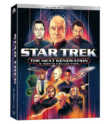 Star Trek VII - X Pack The Next Generation 4-Movie Collection (+ Blu-ray) - 4K UHD | 5056453204866 | David Carson, Jonathan Frakes, Stuart Baird