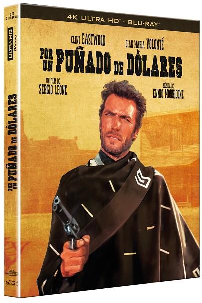 Por Un Puñado De Dólares (Per un pugno di dollari) (+ Blu-Ray) - 4K UHD | 8421394301412 | Sergio Leone