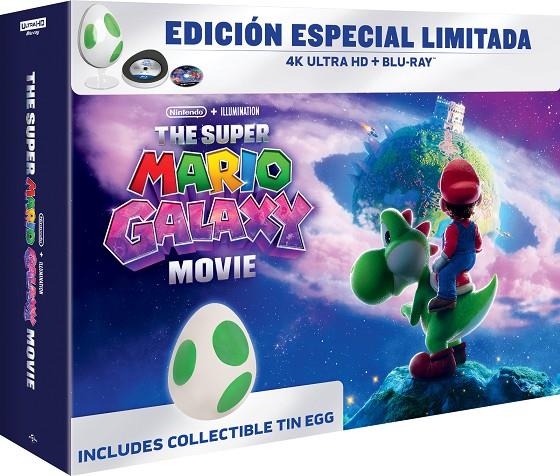 Super Mario Galaxy: La Película (Ed. Huevo Yoshi) - 4K + Blu-Ray | 8414533148948 | Aaron Horvath, Michael Jelenic