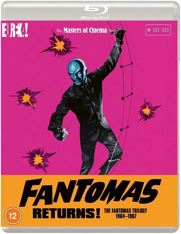 Fantomas Returns: The Fantomas Trilogy 1964 to 1967 (VOSI) - Blu-Ray | 5060000706369 | André Hunebelle