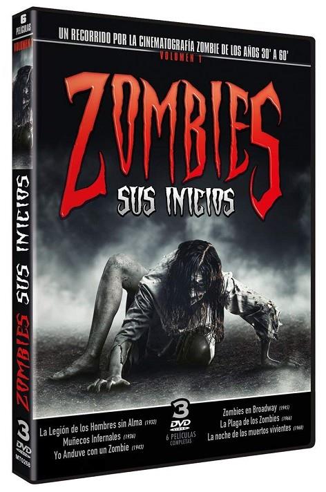 Zombies sus inicios (La Legión De Los Hombres Sin Alma + Muñecos Infernales + Yo Anduve Con Un Zombie + Zombies En Broadway + La - DVD | 8436569581001
