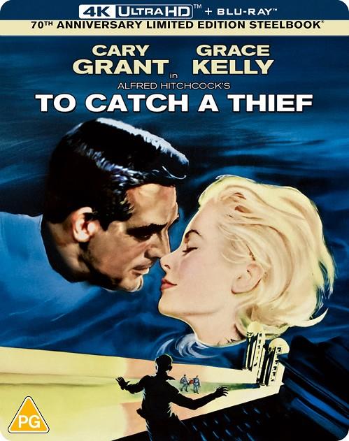 Atrapa a un ladrón (To Catch A Thief 70th Anniversary Limited  Edition Steelbook 4K  + Blu-Ray) - 4K UHD | 5056453208307 | Alfred Hitchcock