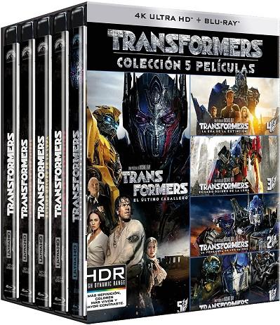 Transformers 1-5 (+ Blu-ray) - 4K UHD | 8421394100053 | Michael Bay