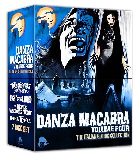 Danza Macabra Vol. Four: The Italian Gothic Collection (7-Disc Blu-ray Box Set: (6) Blu-ray + (1) CD (VOSI) - Blu-Ray | 7601371878064