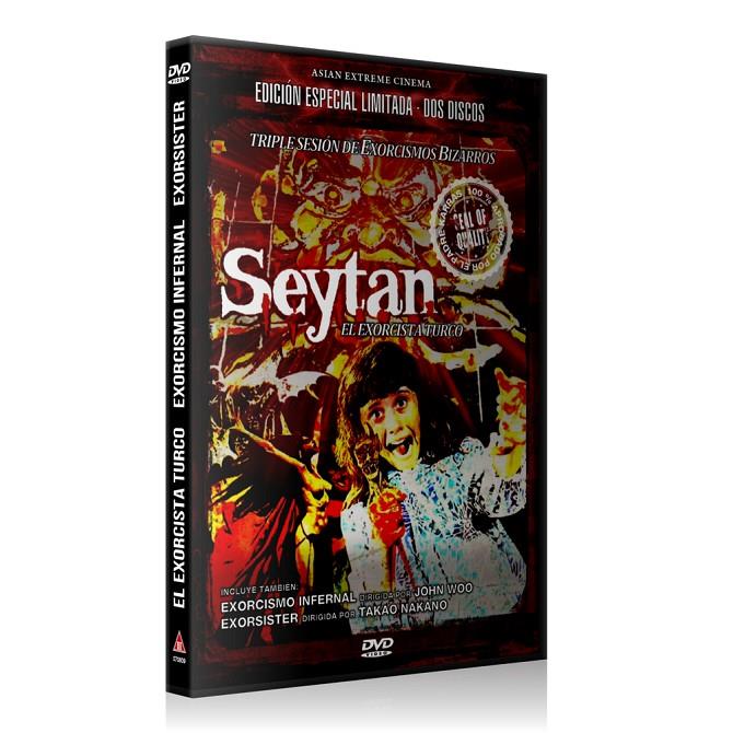 Seytan: El Exorcista Turco + Exorsister + Exorcismo Infernal (VOSE) - DVD | 8420666748211 | Metin Erksan,John Woo, Takao Nakano
