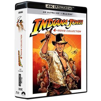 Indiana Jones: Colección 4 Películas (Pack) (+ Blu-ray) - 4K UHD, 8421394100602