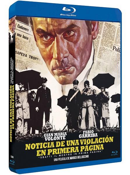 Noticia de Violación en Primera Página ( Sbatti il mostro in prima pagina) - Blu-Ray | 8436558201668 | Marco Bellocchio