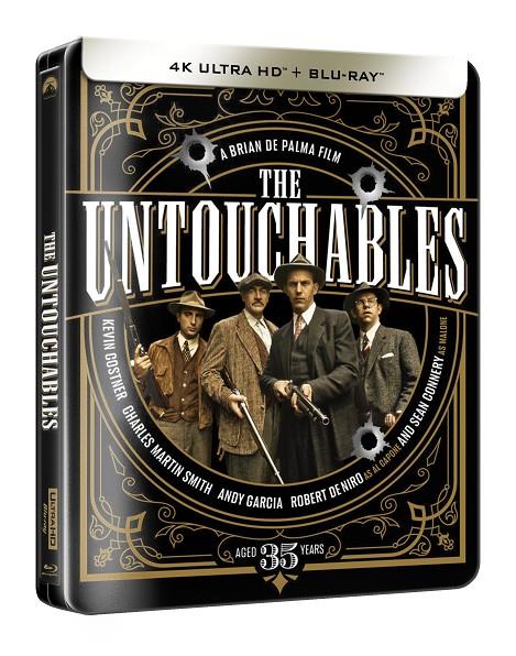 Los Intocables De Eliot Ness (+ Blu-ray) Ed. Steelbook - 4K + Blu-Ray | 8421394102392 | Brian De Palma